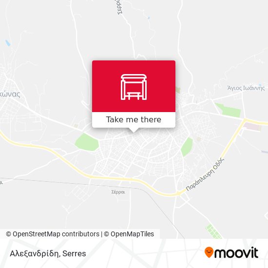 Αλεξανδρίδη map