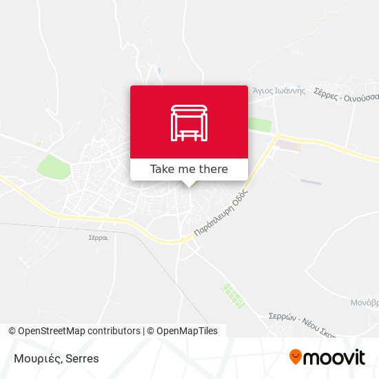 Μουριές map