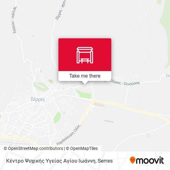Κέντρο Ψυχικής Υγείας Αγίου Ιωάννη map