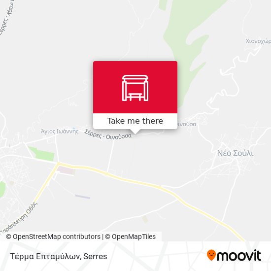 Τέρμα Επταμύλων map