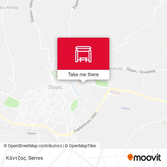 Κάντζας map