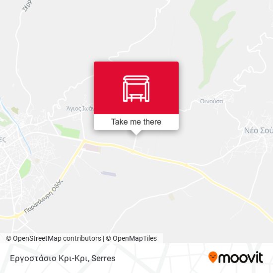 Εργοστάσιο Κρι-Κρι map