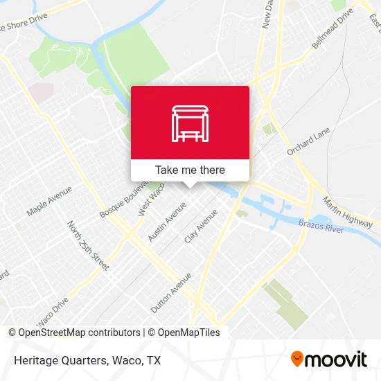 Heritage Quarters map