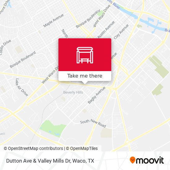 Mapa de Dutton Ave & Valley Mills Dr