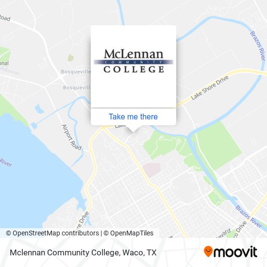 Mclennan Community College map