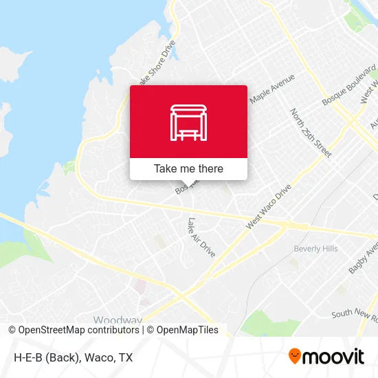 H-E-B (Back) map
