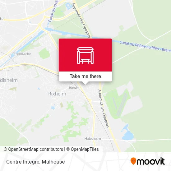 Centre Integre map