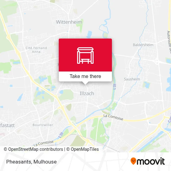 Faisans map