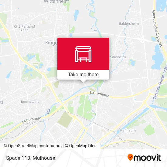 Espace 110 map