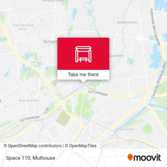 Espace 110 map