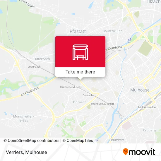 Verriers map