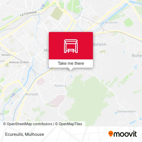 Ecureuils map