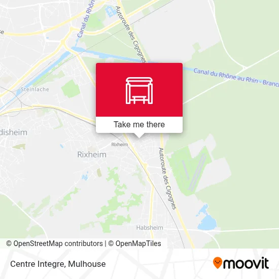 Centre Integre map