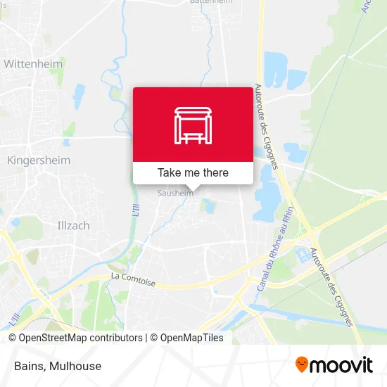 Bains map