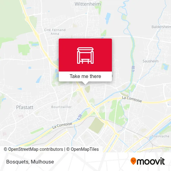 Bosquets map