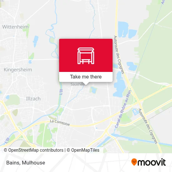 Bains map