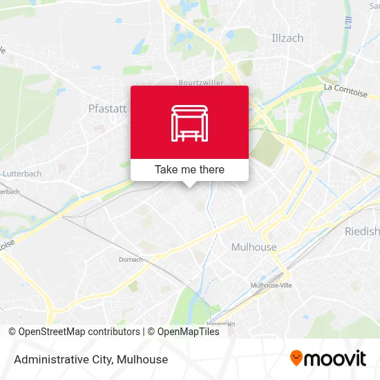 Cite Administrative map