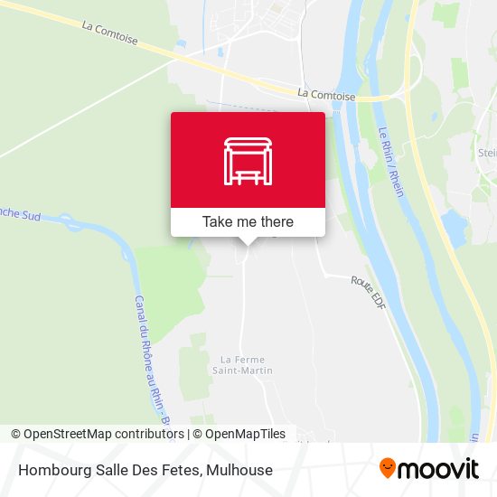 Hombourg Salle Des Fetes map