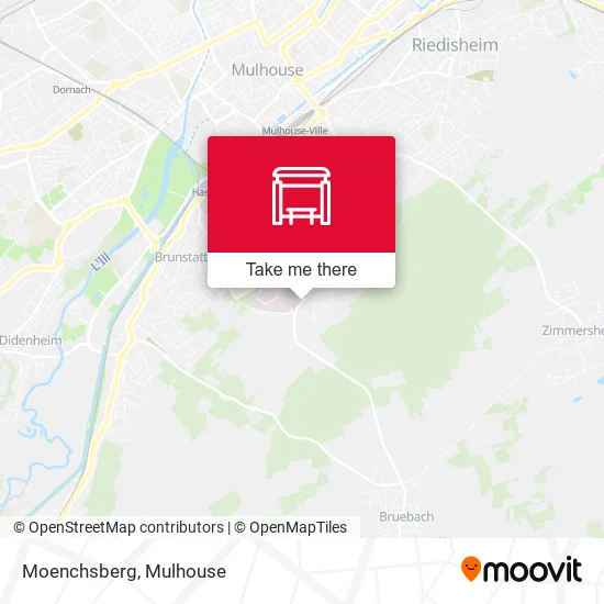 Moenchsberg map
