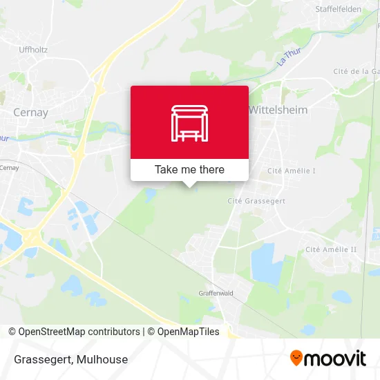 Grassegert map