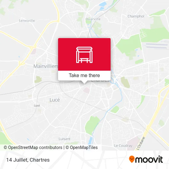 14 Juillet map