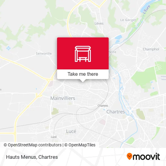 Hauts Menus map