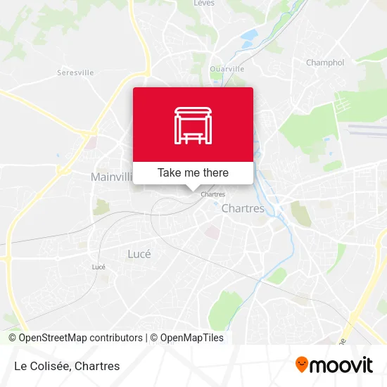 Le Colisée map
