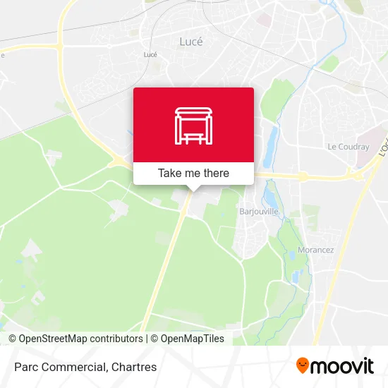 Parc Commercial map
