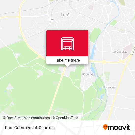 Parc Commercial map