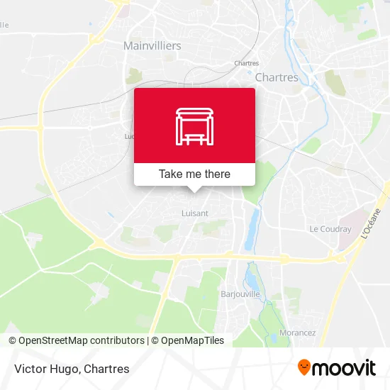 Victor Hugo map