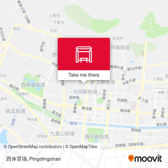 西体育场 map