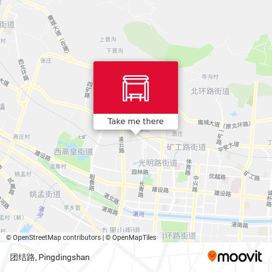 团结路 map