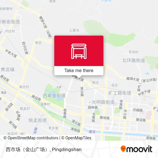 西市场（金山广场） map