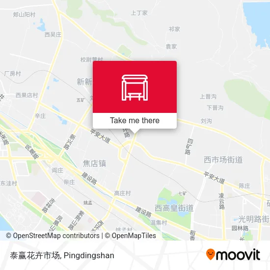 泰赢花卉市场 map