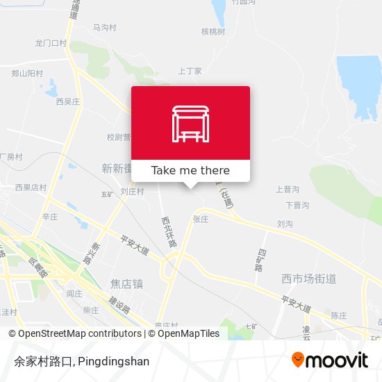 余家村路口 map