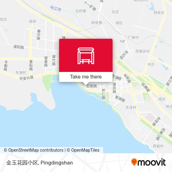 金玉花园小区 map