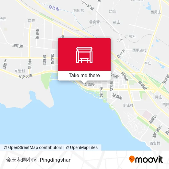 金玉花园小区 map