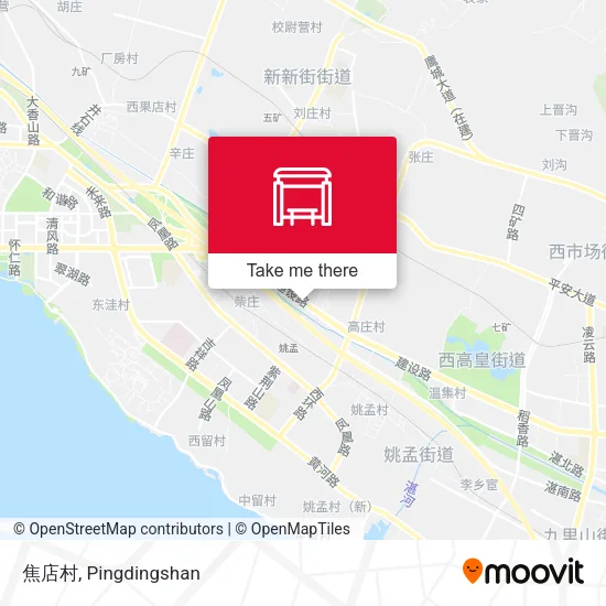 焦店村 map