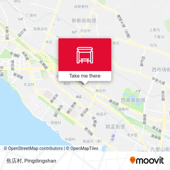 焦店村 map