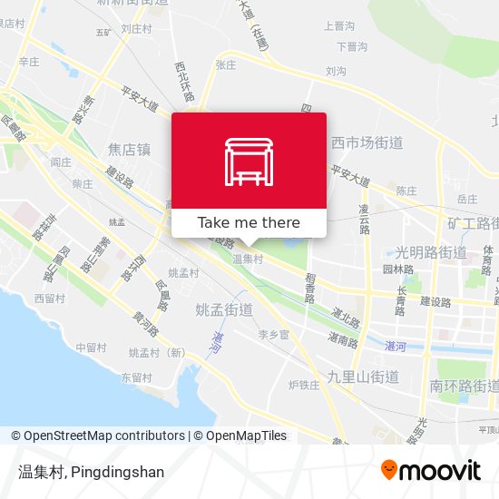 温集村 map