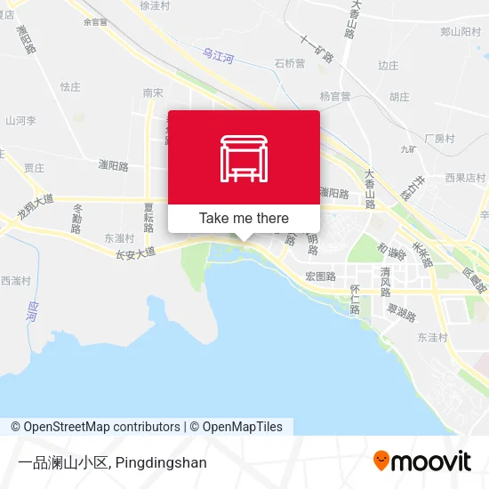 一品澜山小区 map