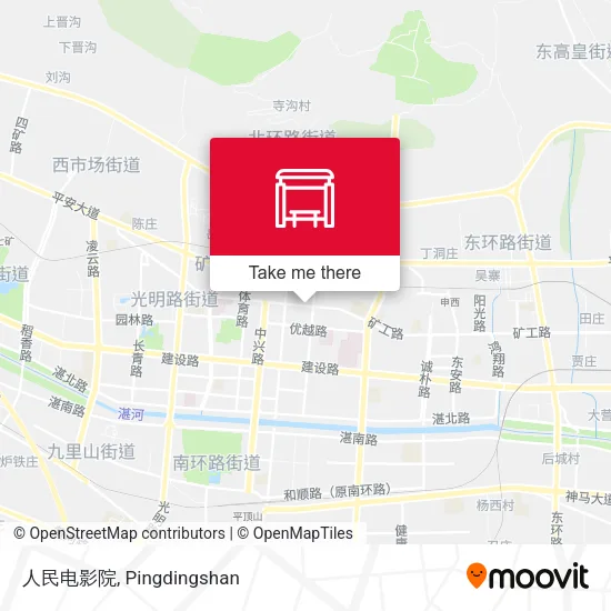 人民电影院 map