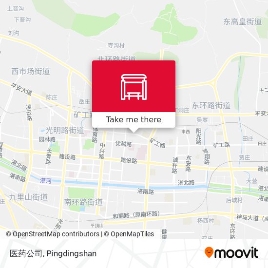 医药公司 map