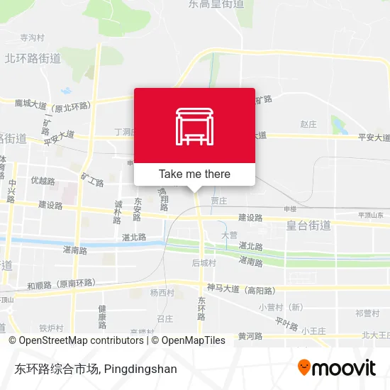 东环路综合市场 map