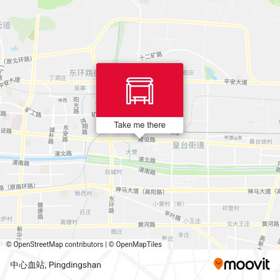 中心血站 map
