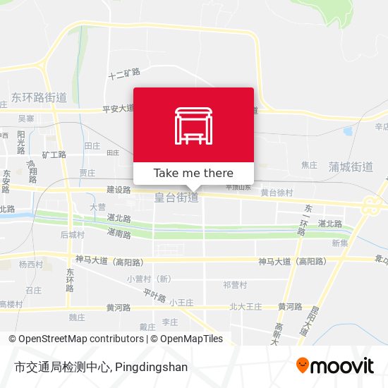 市交通局检测中心 map