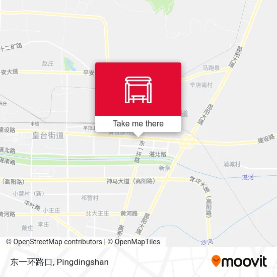 东一环路口 map