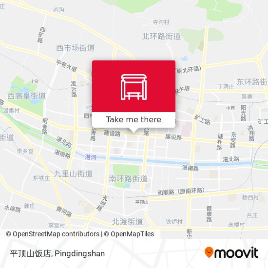 平顶山饭店 map