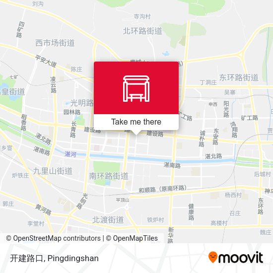 开建路口 map