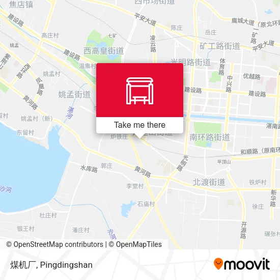 煤机厂 map